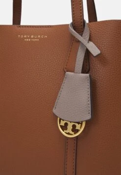 Tory Burch Perry Small Triple Compartment Tote - Handbag - Light Umber -Tory Burch 009b94ebb9b54d7ca77c6271e324fe3f