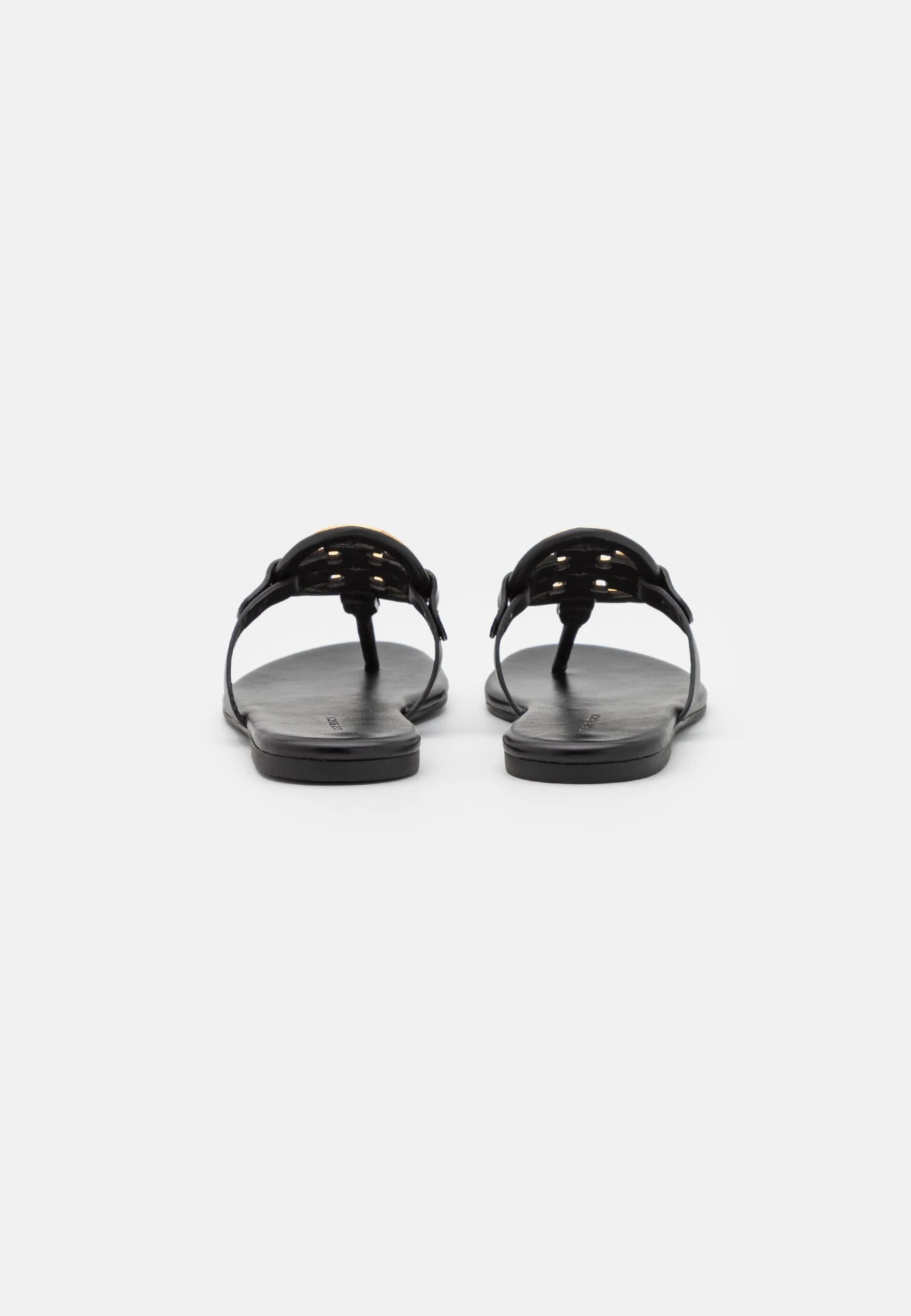 Tory Burch Metal Miller Soft - T-Bar Sandals - Perfect Black 4 Tory Burch Metal Miller Soft - T-Bar Sandals - Perfect Black - Image 4