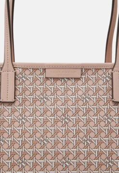 Tory Burch Small Basketweave Tote Set - Handbag - Pink 11 Tory Burch Small Basketweave Tote Set - Handbag - Pink -Tory Burch 03cd0484191a4bb49340bb72f561cbe2