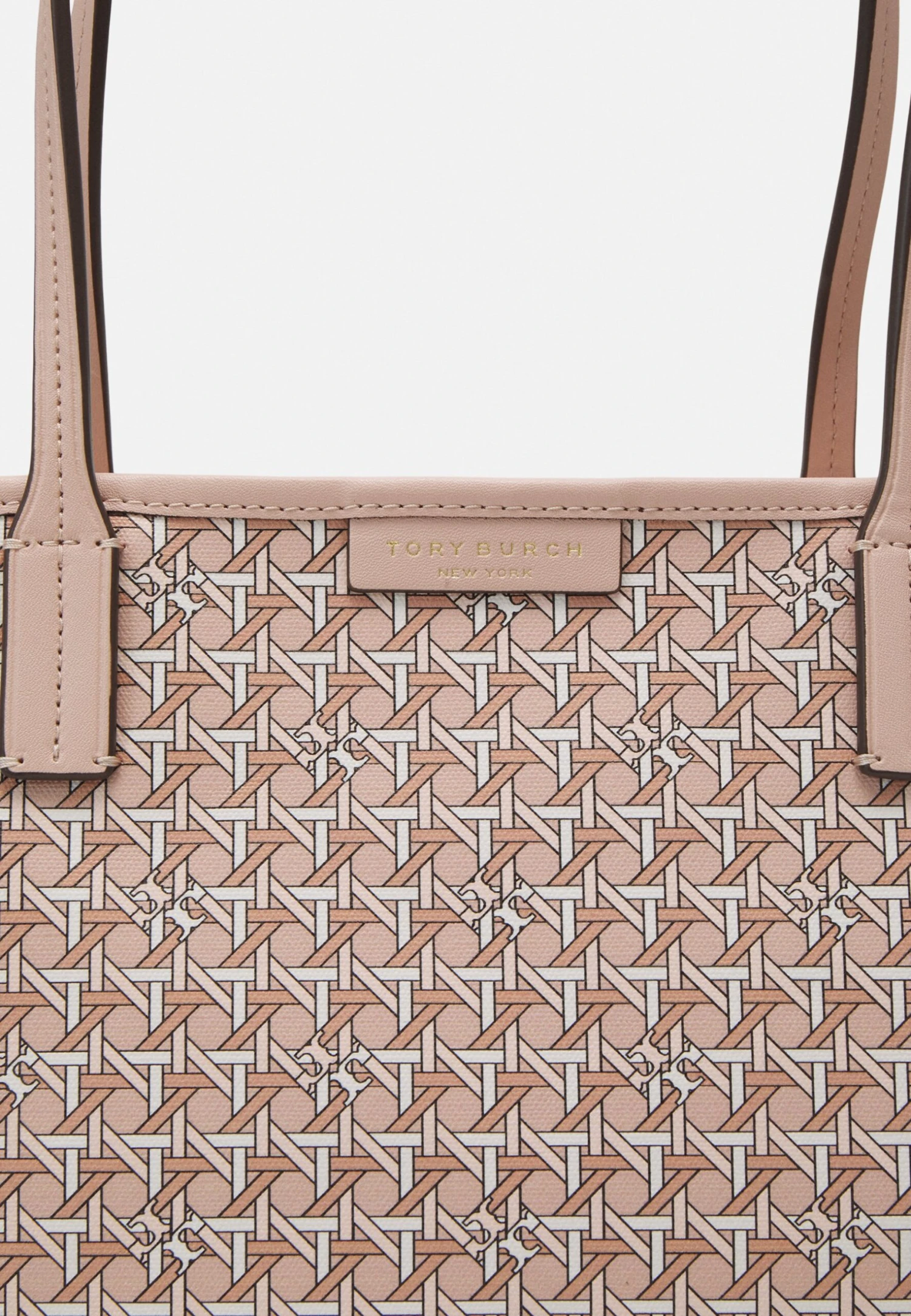 Tory Burch Small Basketweave Tote Set - Handbag - Pink 6 Tory Burch Small Basketweave Tote Set - Handbag - Pink - Image 6