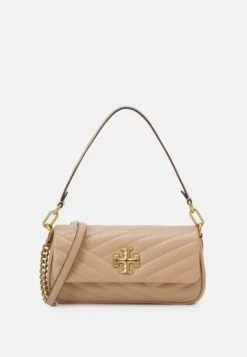 Tory Burch Kira Chevron Small Flap Shoulder - Handbag - Devon Sand