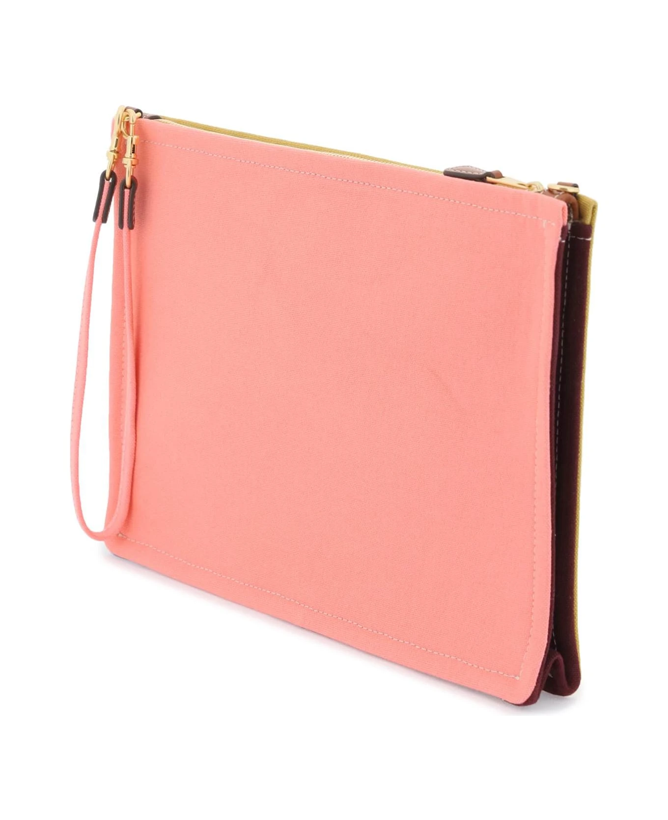 Tory Burch Color-block Ella Pouch 2 Tory Burch Color-block Ella Pouch - Image 2