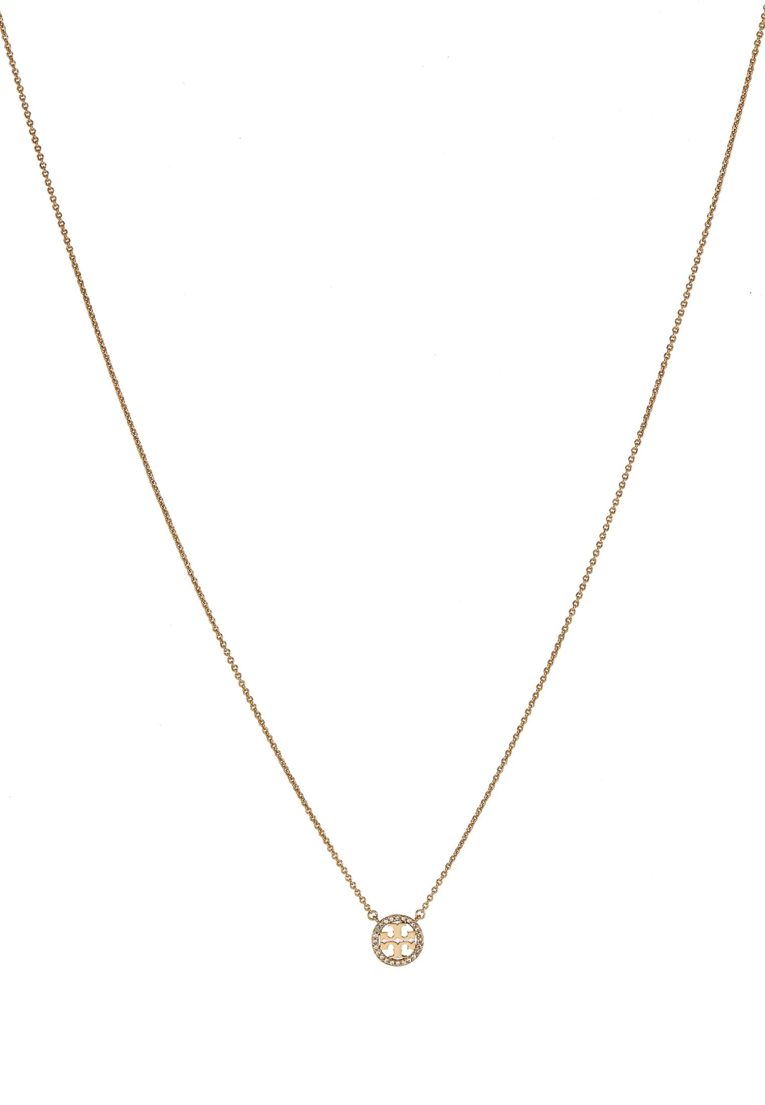 Tory Burch Logo Delicate Necklace - Necklace - Gold-Coloured 4 Tory Burch Logo Delicate Necklace - Necklace - Gold-Coloured - Image 4