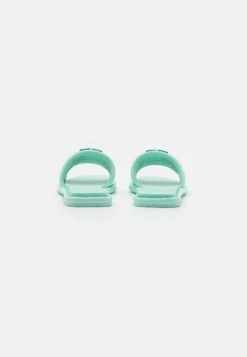 Tory Burch Double T Sport Slide - Mules - Caribbean Mist 10 Tory Burch Double T Sport Slide - Mules - Caribbean Mist -Tory Burch 0944db5f636e4c8bba596b1e08e7ebbd
