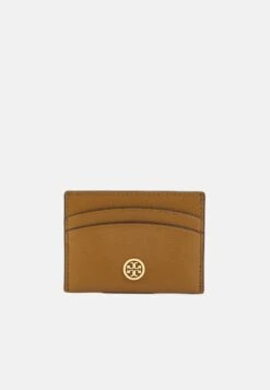 Tory Burch Robinson Card Case - Business Card Holder - Bistrot Brown