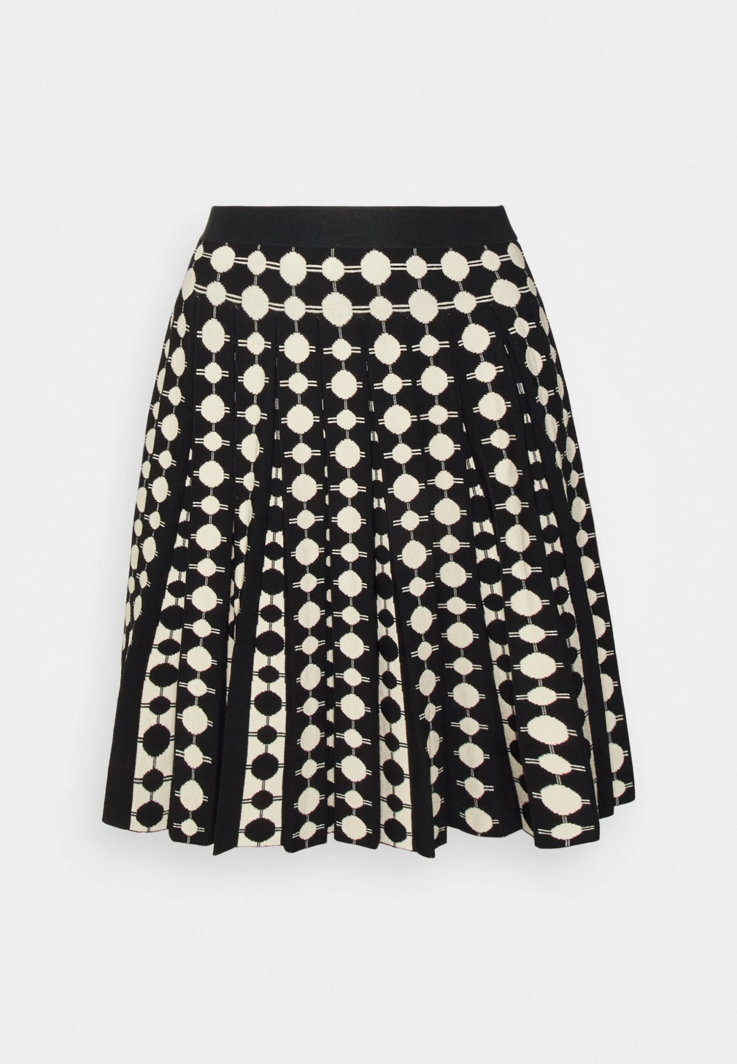 Tory Burch Jacquard Skirt - Mini Skirt - Black/Vanilla Flower 5 Tory Burch Jacquard Skirt - Mini Skirt - Black/Vanilla Flower - Image 5