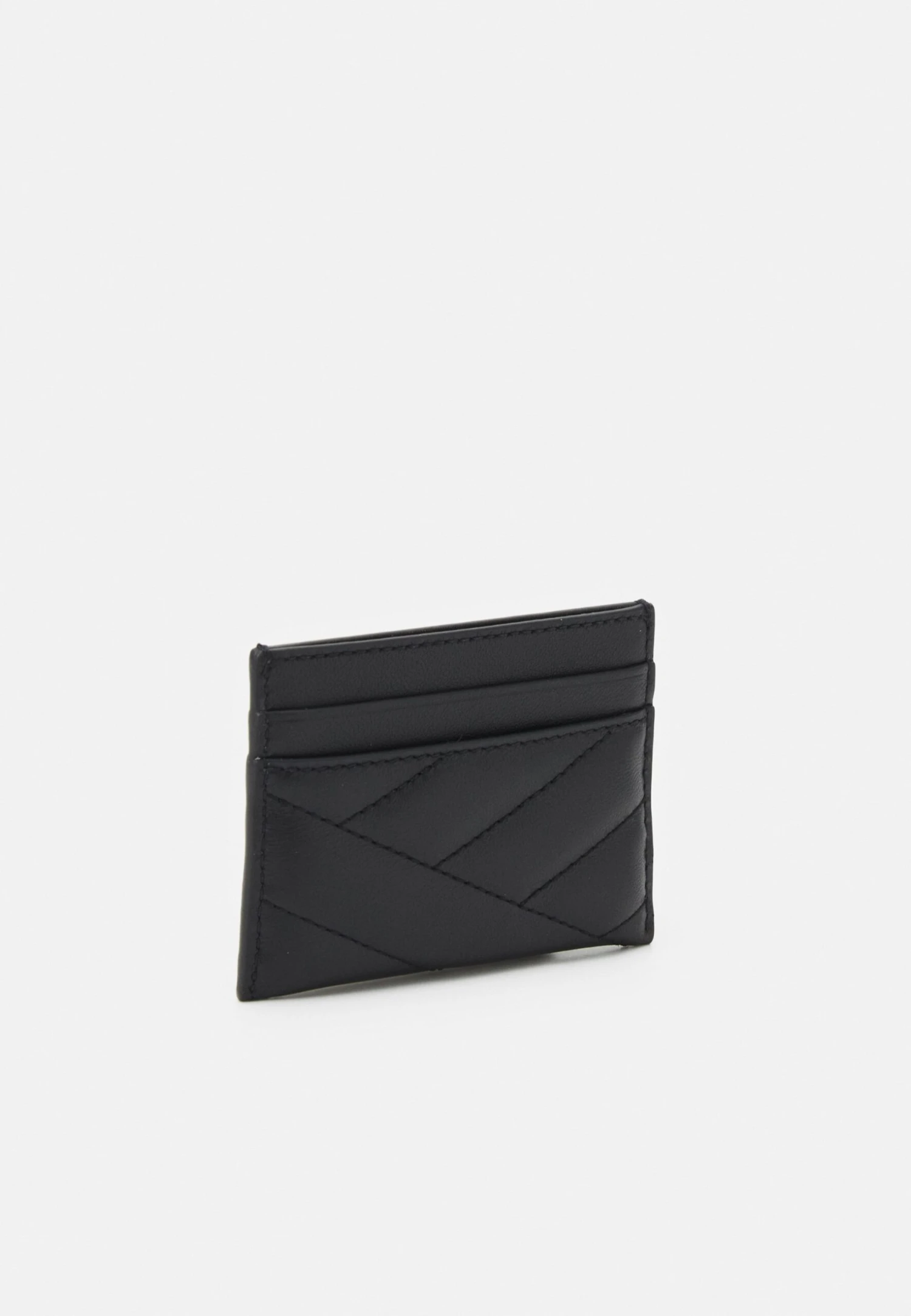 Tory Burch Kira Chevron Card Case - Wallet - Black 2 Tory Burch Kira Chevron Card Case - Wallet - Black - Image 2