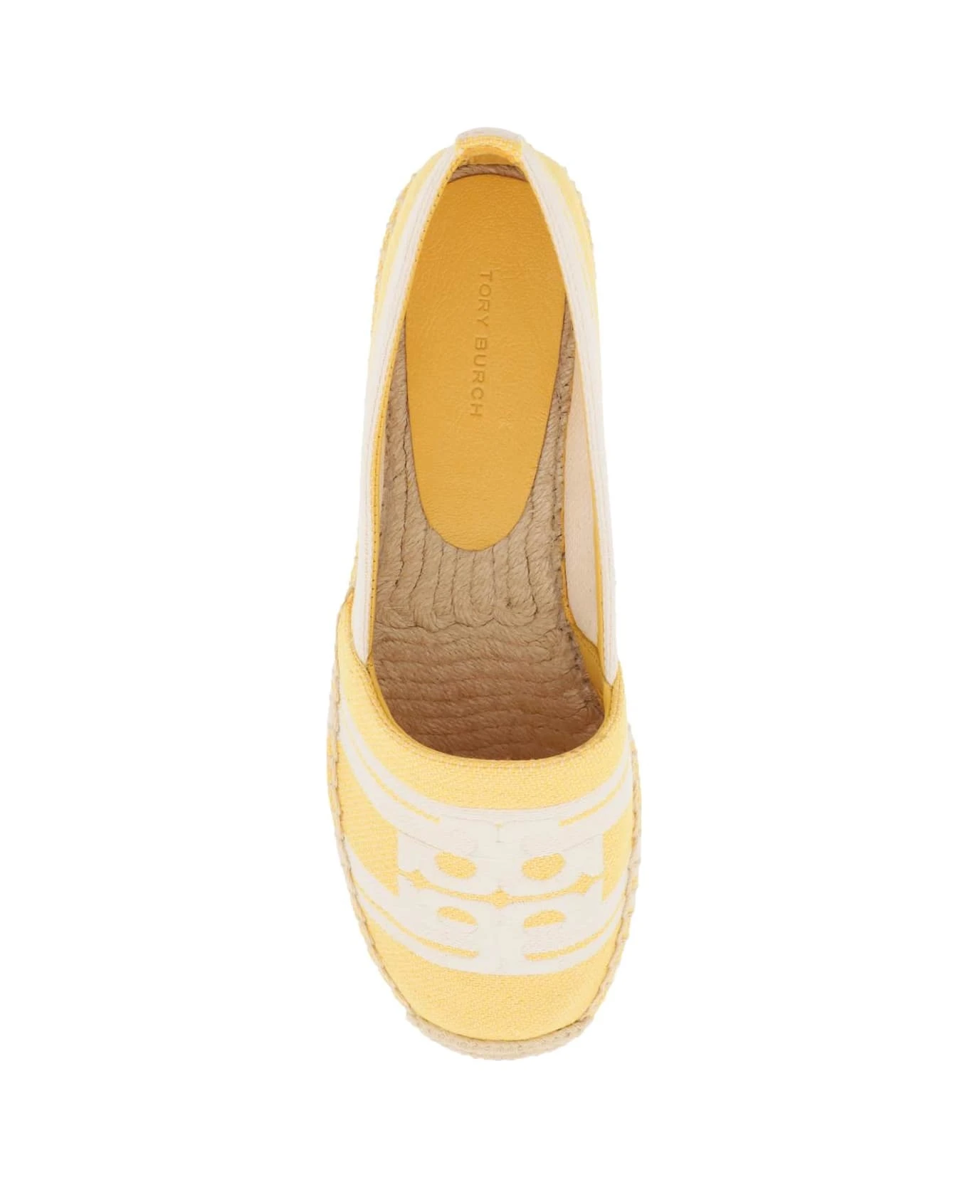 Tory Burch Striped Espadrilles With Double T 2 Tory Burch Striped Espadrilles With Double T - Image 2
