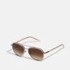 Tory Burch Sunglasses - Shiny Rose Gold-Coloured/Milky Pink