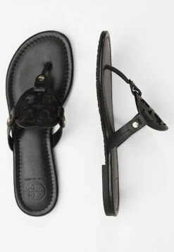 Tory Burch Miller - T-Bar Sandals - Perfect Black 10 Tory Burch Miller - T-Bar Sandals - Perfect Black -Tory Burch 1701f14de2494a36affa135ce6940aa6