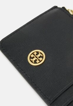 Tory Burch Robinson Top Zip Card Case - Wallet - Black 7 Tory Burch Robinson Top Zip Card Case - Wallet - Black -Tory Burch 17e215ac9cf7437292da8bf9df3c871b