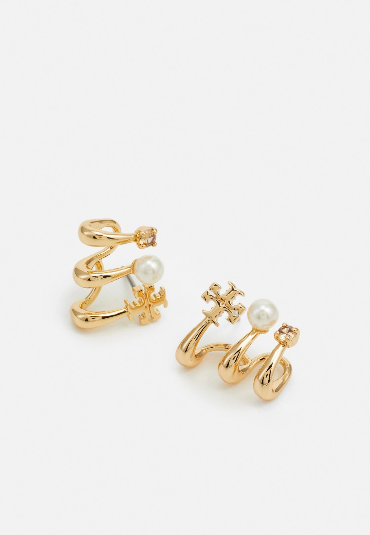 Tory Burch Kira - Earrings - Tory Gold Coloured 3 Tory Burch Kira - Earrings - Tory Gold Coloured - Image 3
