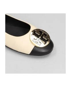 Tory Burch Ballet Flats In Beige Leather -Tory Burch 186dd4a2696d9262198627f937bf544c