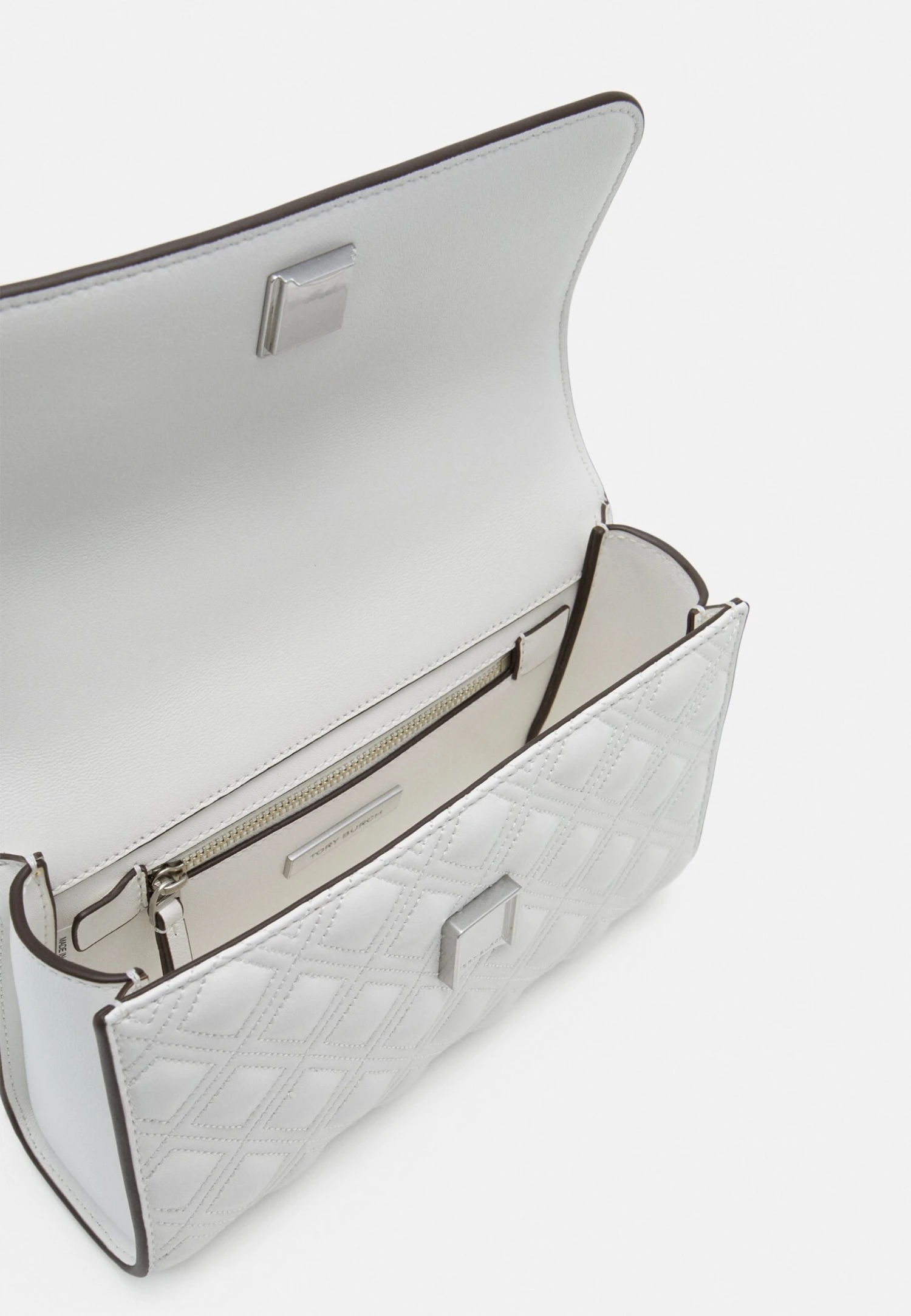 Tory Burch Fleming Small Convertible Shoulder - Across Body Bag - Blanc/Silver-Coloured 3 Tory Burch Fleming Small Convertible Shoulder - Across Body Bag - Blanc/Silver-Coloured - Image 3