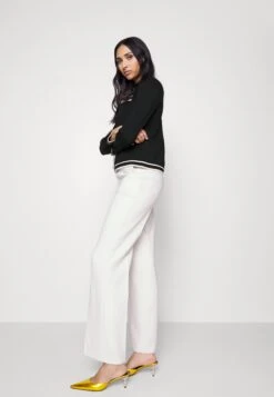 Tory Burch Kendra Cardigan - Cardigan - Black / French Cream 15 Tory Burch Kendra Cardigan - Cardigan - Black / French Cream -Tory Burch 1b1036daf9bb41a196cca59ae2aa61bb