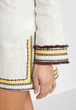 Tory Burch Embroidered Tory Tunic - Beach Accessory - Ivory 11 Tory Burch Embroidered Tory Tunic - Beach Accessory - Ivory -Tory Burch 1c516d0905bb4cd181c6bf83bae2de2a