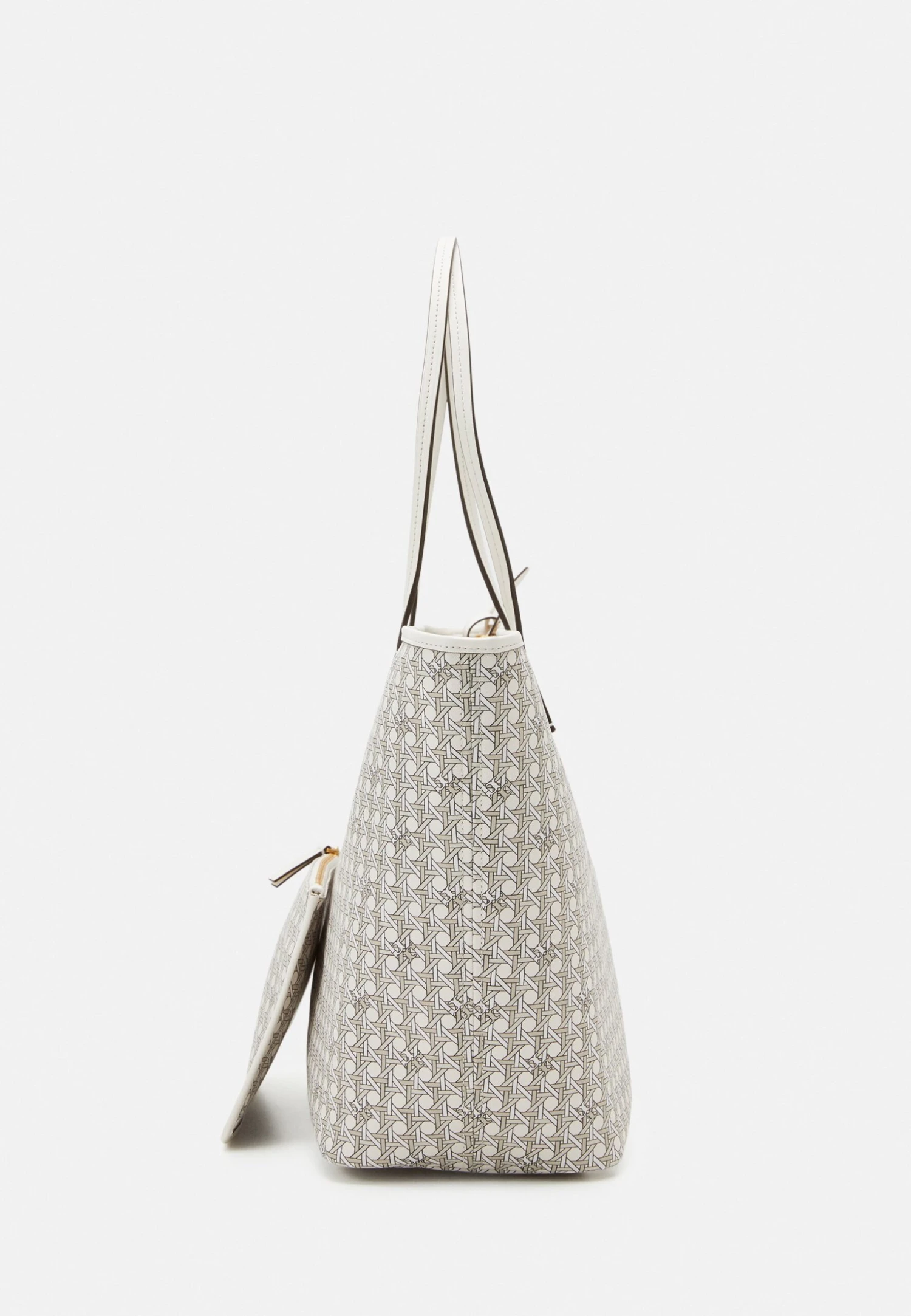 Tory Burch Basketweave Tote Set - Handbag - Offwhite 4 Tory Burch Basketweave Tote Set - Handbag - Offwhite - Image 4