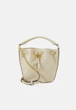 Tory Burch Fleming Soft Bucket Bag - Across Body Bag - New Cream