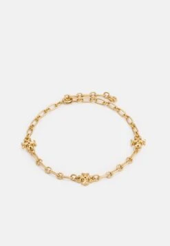 Tory Burch Roxanne Chain Delicate Bracelet - Bracelet - Rolled Gold-Coloured