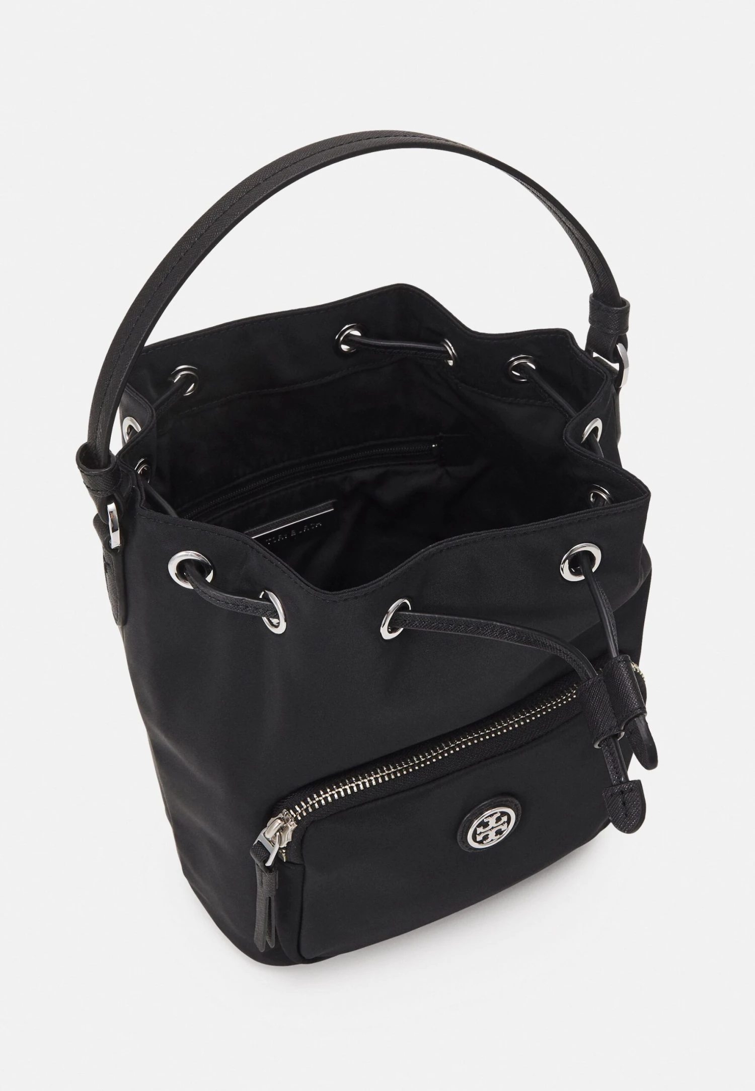 Tory Burch Virginia Bucket Bag - Across Body Bag - Black 3 Tory Burch Virginia Bucket Bag - Across Body Bag - Black - Image 3