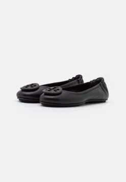 Tory Burch Minnie Powder Coated Logo - Ballet Pumps - Perfect Black 9 Tory Burch Minnie Powder Coated Logo - Ballet Pumps - Perfect Black -Tory Burch 1dd2900be160419d9579c9bab3a0948d