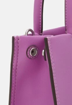 Tory Burch Ella Mini Tote - Handbag - Bright Amethyst -Tory Burch 1ea5e48510e848e4bf16e43d02069187