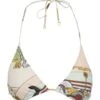 Tory Burch Graphic-print Bikini Top