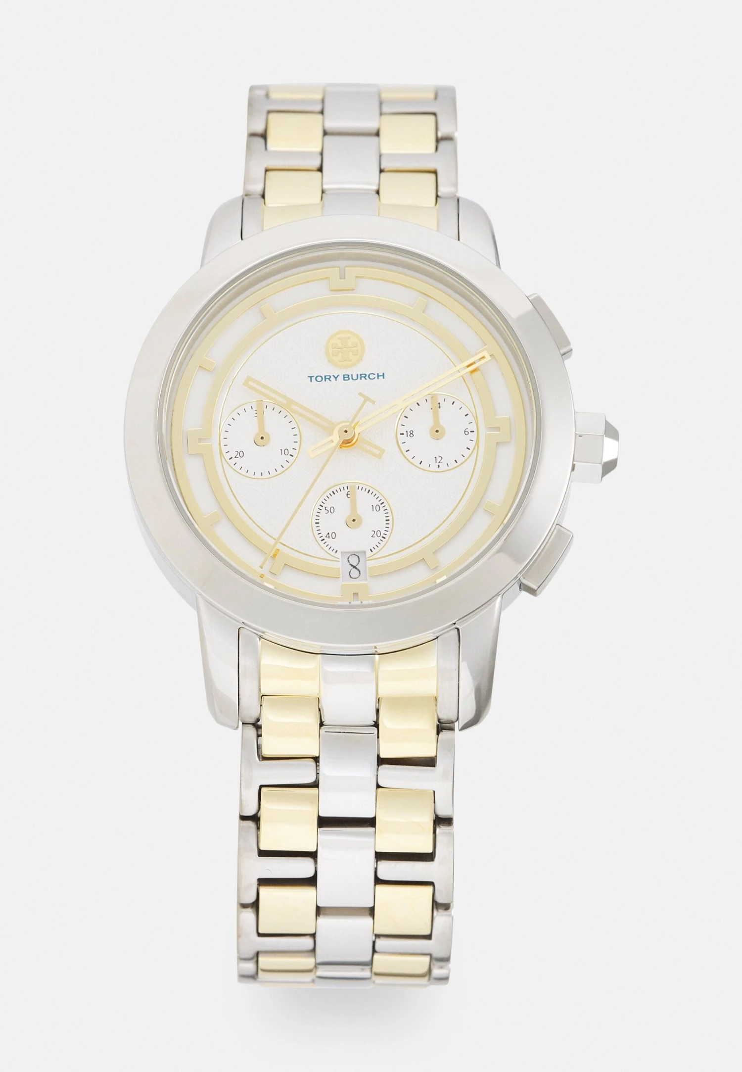 Tory Burch The Tory - Chronograph Watch - Silver/Gold 1 Tory Burch The Tory - Chronograph Watch - Silver/Gold