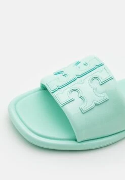 Tory Burch Double T Sport Slide - Mules - Caribbean Mist 13 Tory Burch Double T Sport Slide - Mules - Caribbean Mist -Tory Burch 2899ec2329b14427a70116ef25c571e8
