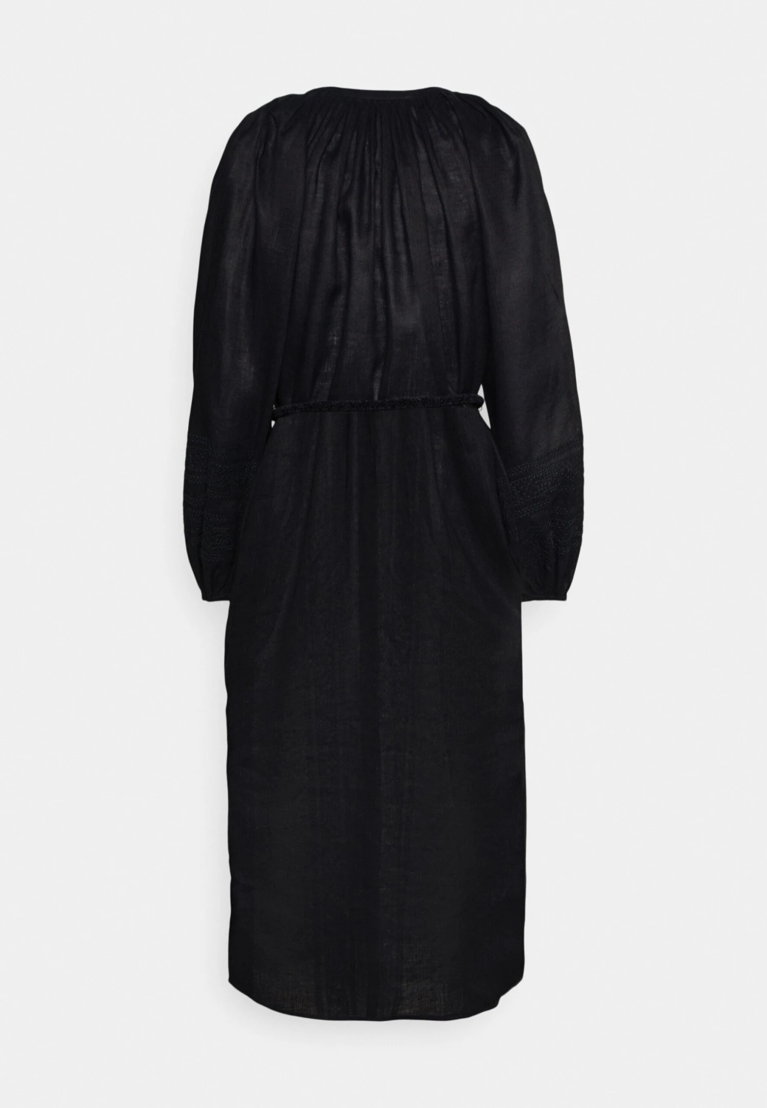 Tory Burch Embroidered Caftan - Beach Accessory - Black/Ivory 2 Tory Burch Embroidered Caftan - Beach Accessory - Black/Ivory - Image 2