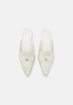 Tory Burch Pointed Ballet Loafer Mule - Mules - Pearl 11 Tory Burch Pointed Ballet Loafer Mule - Mules - Pearl -Tory Burch 2b5a194f6b90458ca8ec149dd9064565