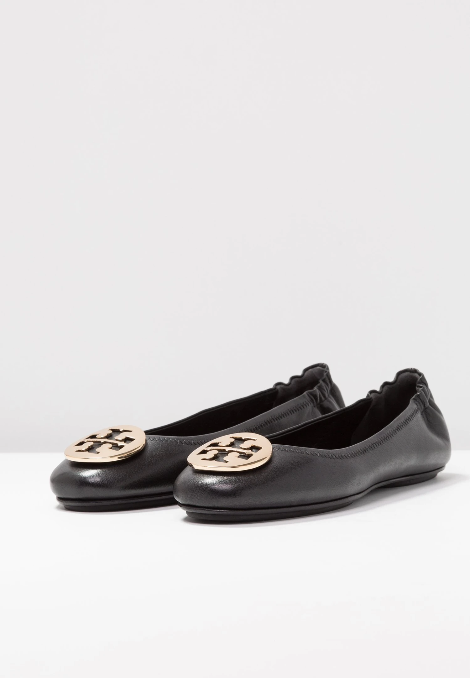 Tory Burch Minnie Travel Ballet- Ballet Pumps - Perfect Black/Gold 5 Tory Burch Minnie Travel Ballet- Ballet Pumps - Perfect Black/Gold - Image 5