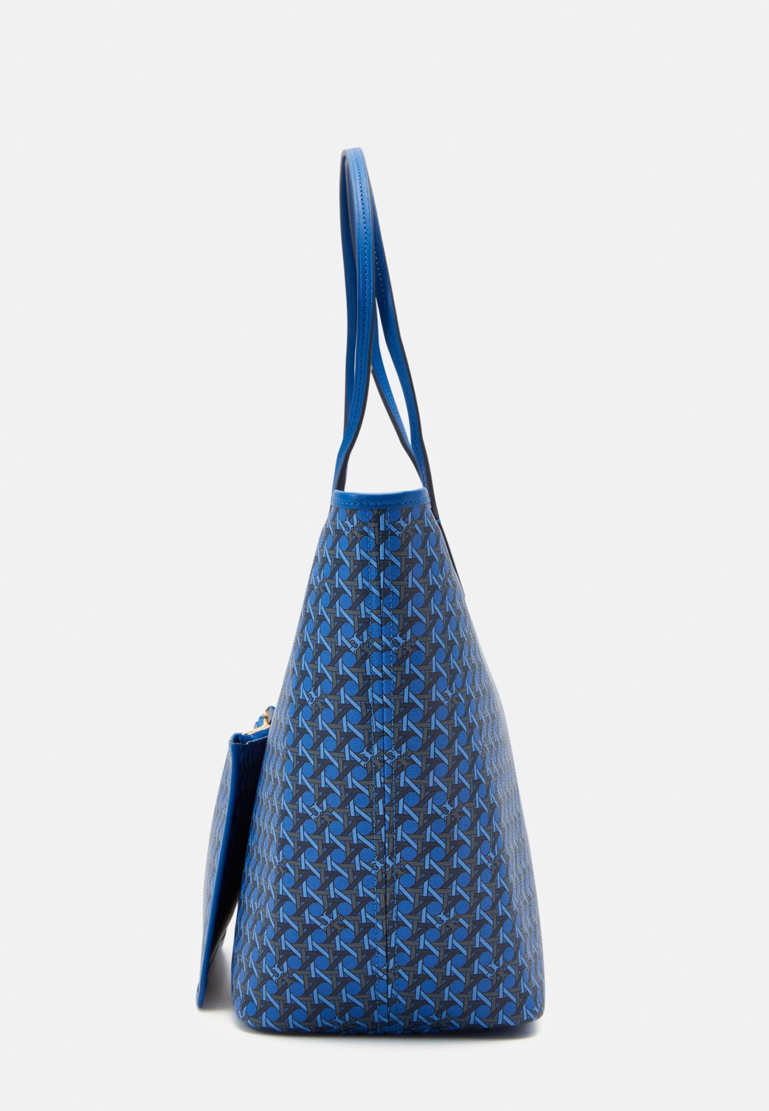 Tory Burch Basketweave Tote Set - Handbag - Blue 4 Tory Burch Basketweave Tote Set - Handbag - Blue - Image 4