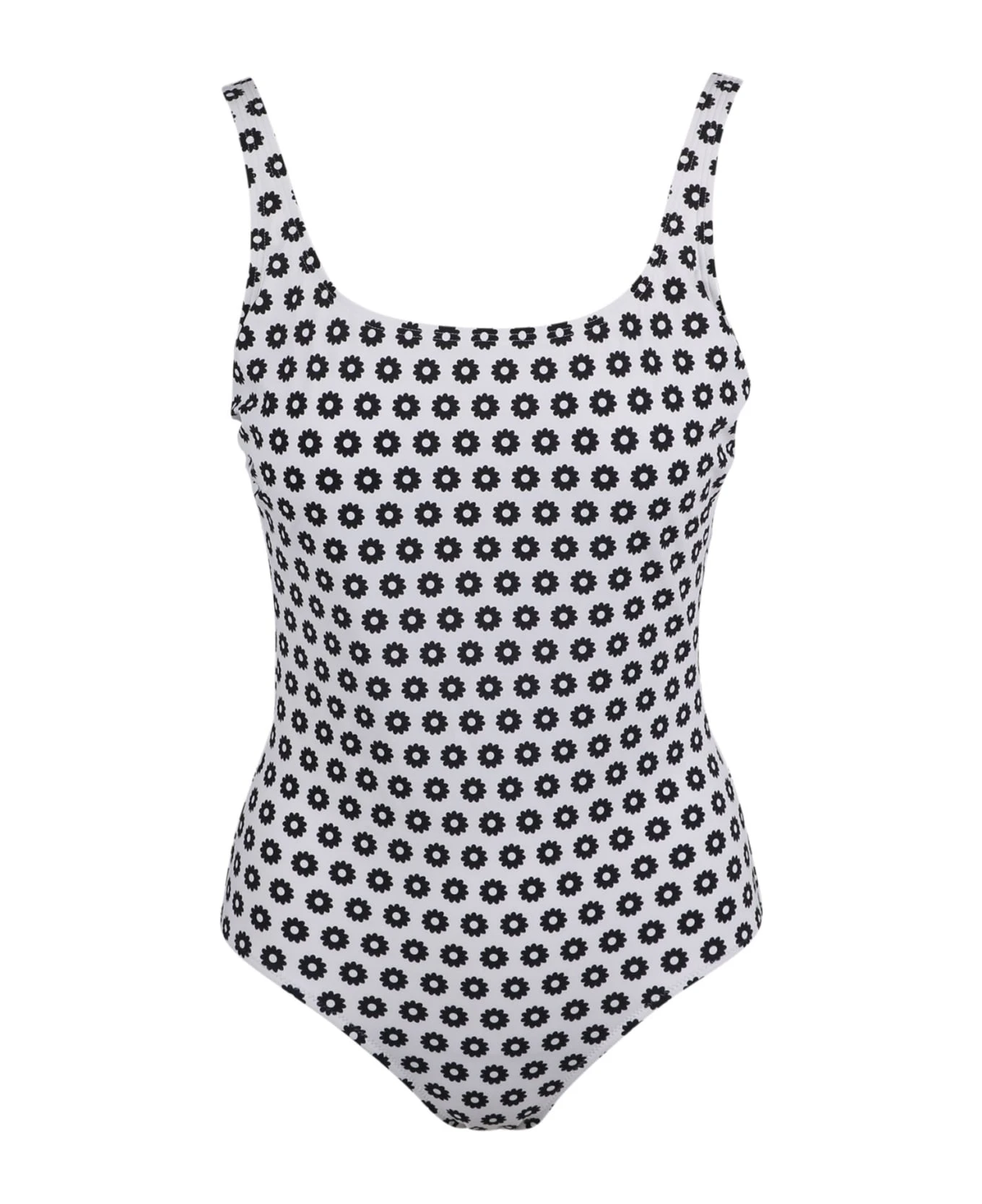 Tory Burch All-over Floral Print Swimsuit 1 Tory Burch All-over Floral Print Swimsuit