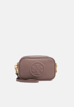 Tory Burch Perry Bombe Mini Bag - Across Body Bag - Gray Heron