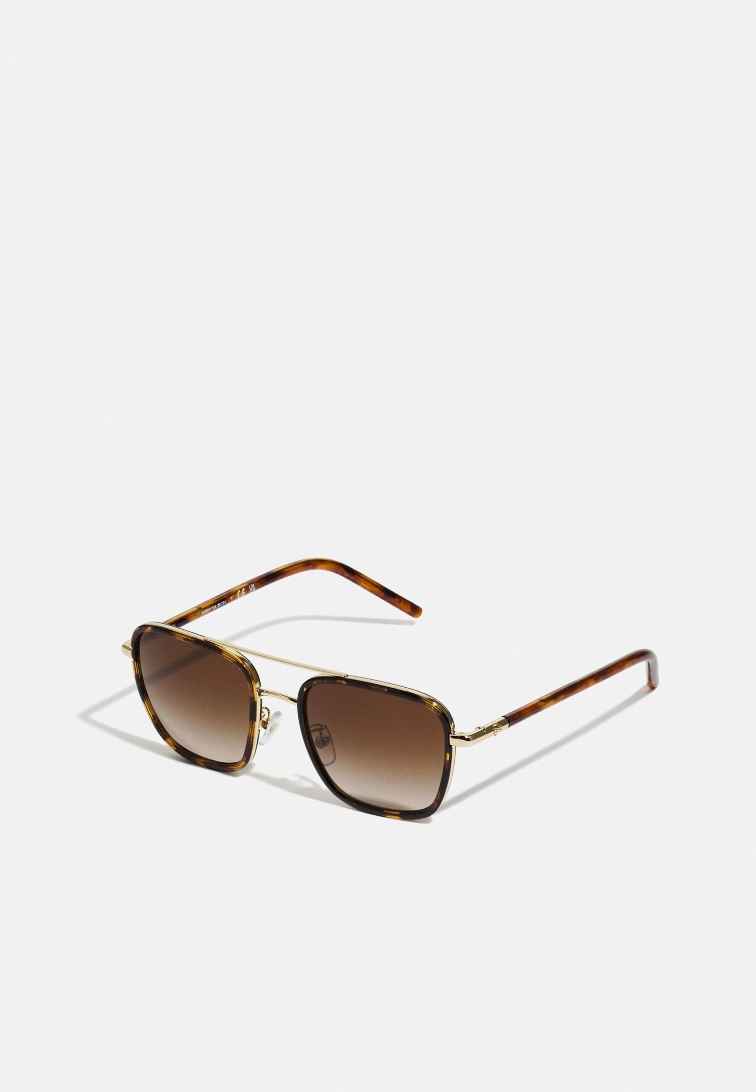Tory Burch Sunglasses - Shiny Gold-Coloured/Dark Tortoise 1 Tory Burch Sunglasses - Shiny Gold-Coloured/Dark Tortoise