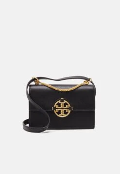 Tory Burch Miller Small Flap Shoulder - Across Body Bag - Black