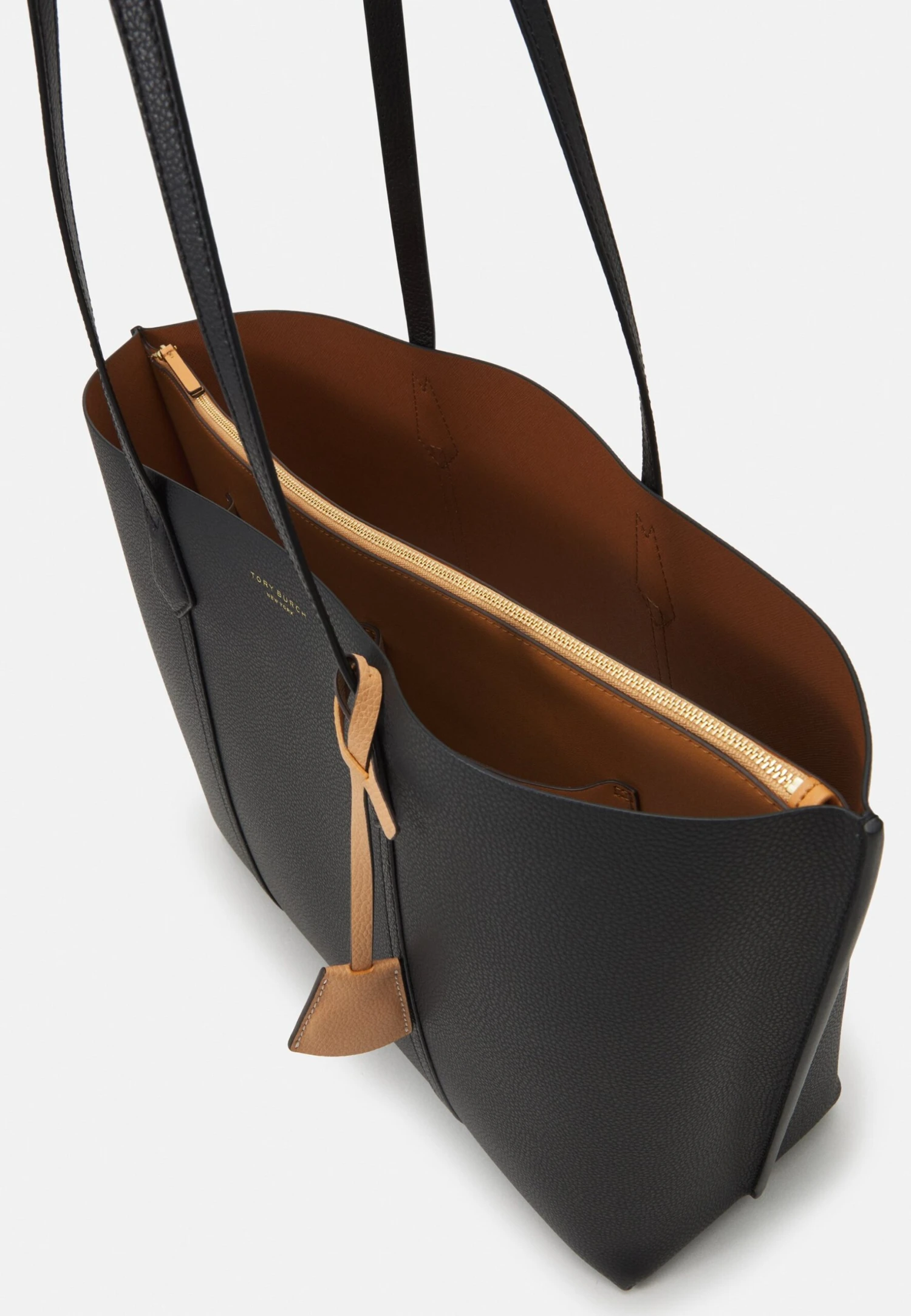 Tory Burch Perry Triple Compartment Tote - Tote Bag - Black 8 Tory Burch Perry Triple Compartment Tote - Tote Bag - Black - Image 8