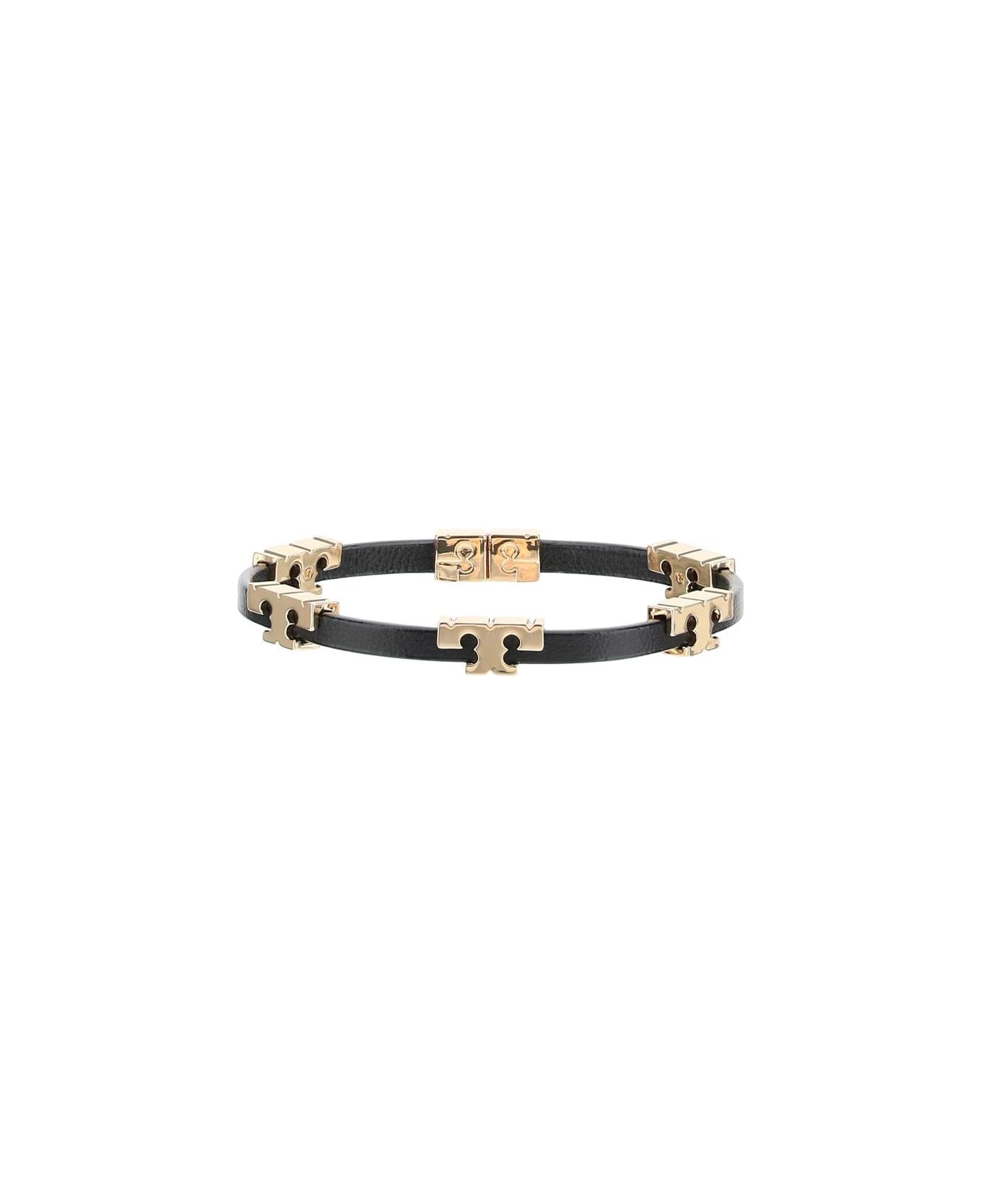 Tory Burch T Leather Bracelet 1 Tory Burch T Leather Bracelet