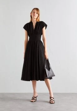 Tory Burch Eyelet- Day Dress - Black