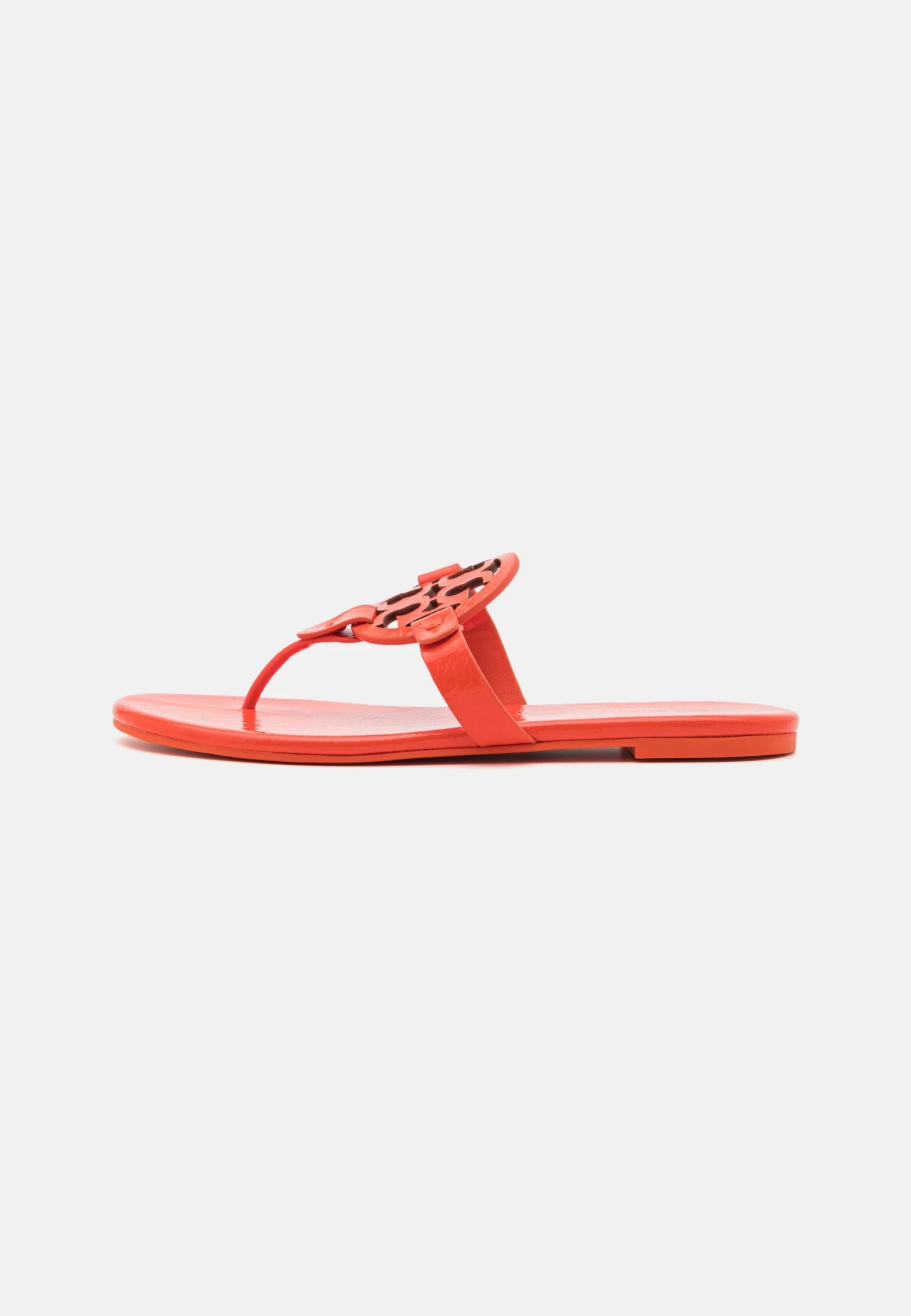 Tory Burch Miller Soft - T-Bar Sandals - Desert Flower Orange 2 Tory Burch Miller Soft - T-Bar Sandals - Desert Flower Orange - Image 2
