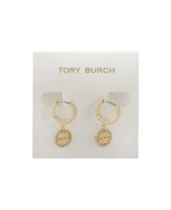 Tory Burch Miller Logo Hoop Earrings -Tory Burch 438bf25bdd18f7012cdc66c2aa41f4b6