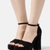 Tory Burch Platform Sandals - Black