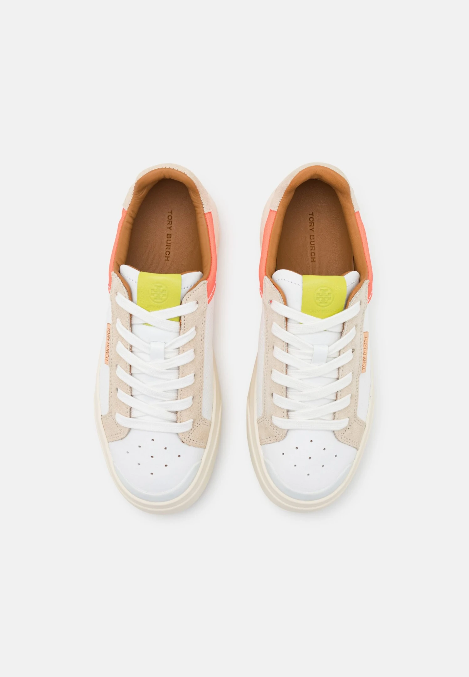Tory Burch Ladybug- Trainers - White Candido/Frost/Rojo Fluor 5 Tory Burch Ladybug- Trainers - White Candido/Frost/Rojo Fluor - Image 5