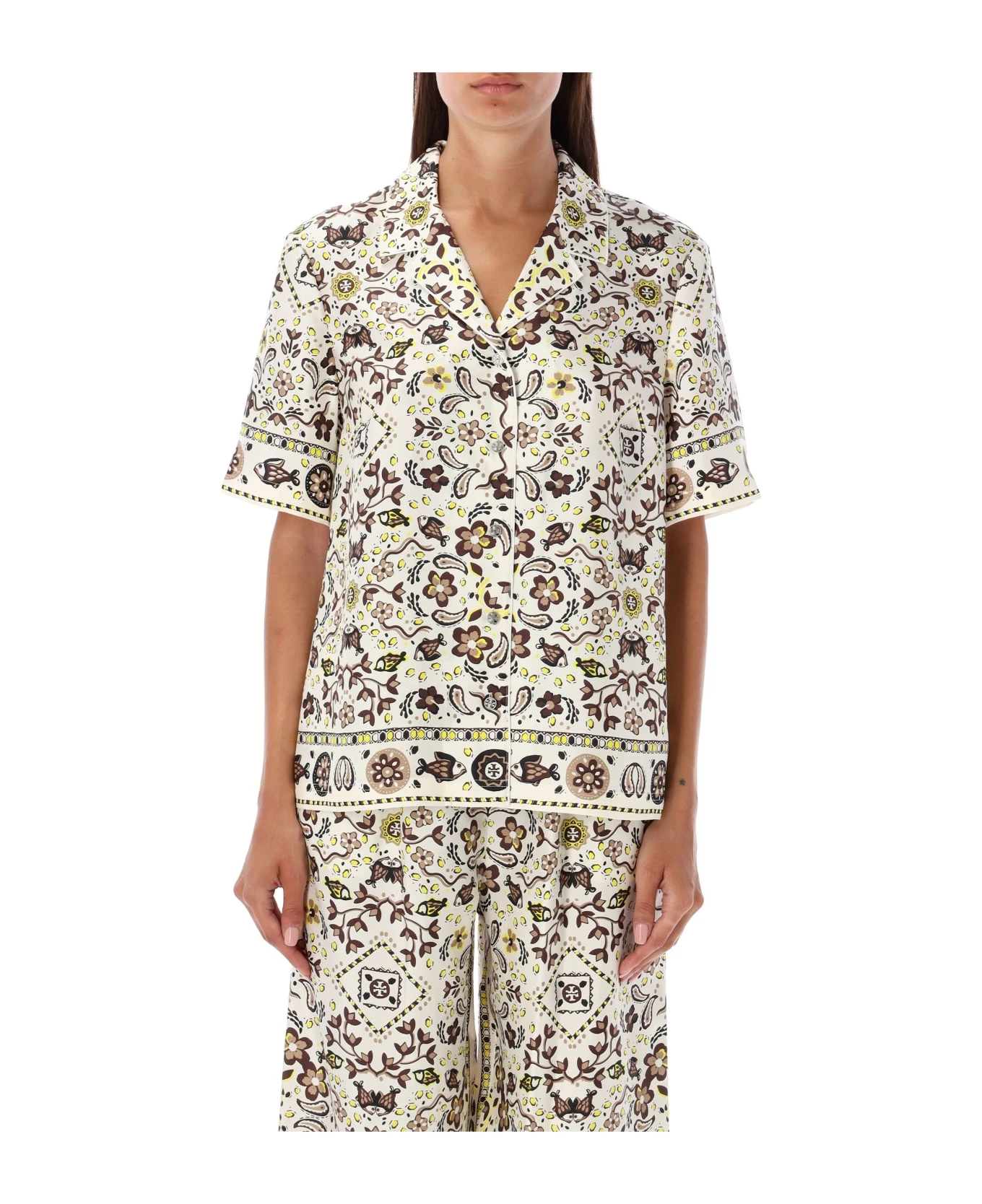 Tory Burch Bowling Shirt 1 Tory Burch Bowling Shirt