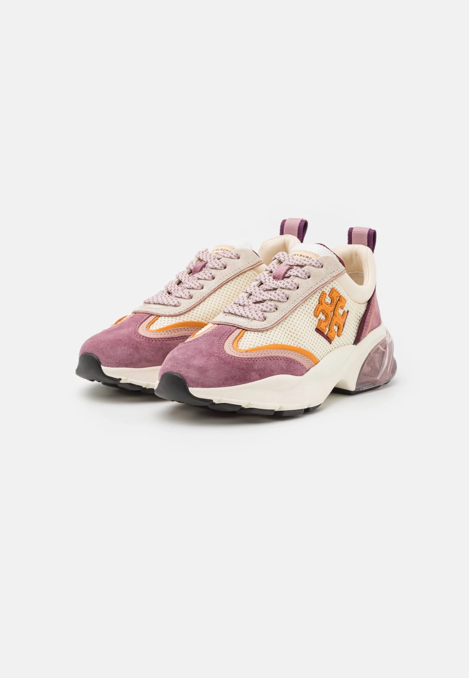 Tory Burch Bubble Good Luck Trainer - Trainers - New Cream/Arancio/Light Purple 3 Tory Burch Bubble Good Luck Trainer - Trainers - New Cream/Arancio/Light Purple - Image 3