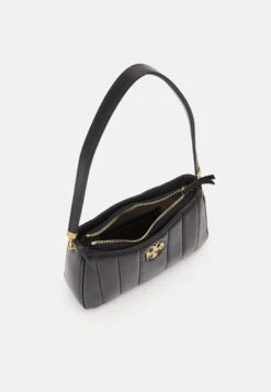 Tory Burch Kira Mini Bag - Across Body Bag - Black/Rolled Gold -Tory Burch 4f0208f70a824ecab3fdc12d00f24942