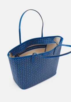 Tory Burch Basketweave Tote Set - Handbag - Blue 7 Tory Burch Basketweave Tote Set - Handbag - Blue -Tory Burch 4f04229cb73443f0a4e2da40d1d0c615