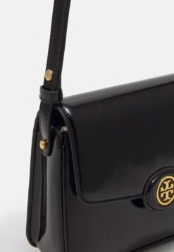 Tory Burch Robinson Spazzolato Convertible Shoulder Bag - Across Body Bag - Black 8 Tory Burch Robinson Spazzolato Convertible Shoulder Bag - Across Body Bag - Black -Tory Burch 5014a4194388475da111ed48d163aa7d