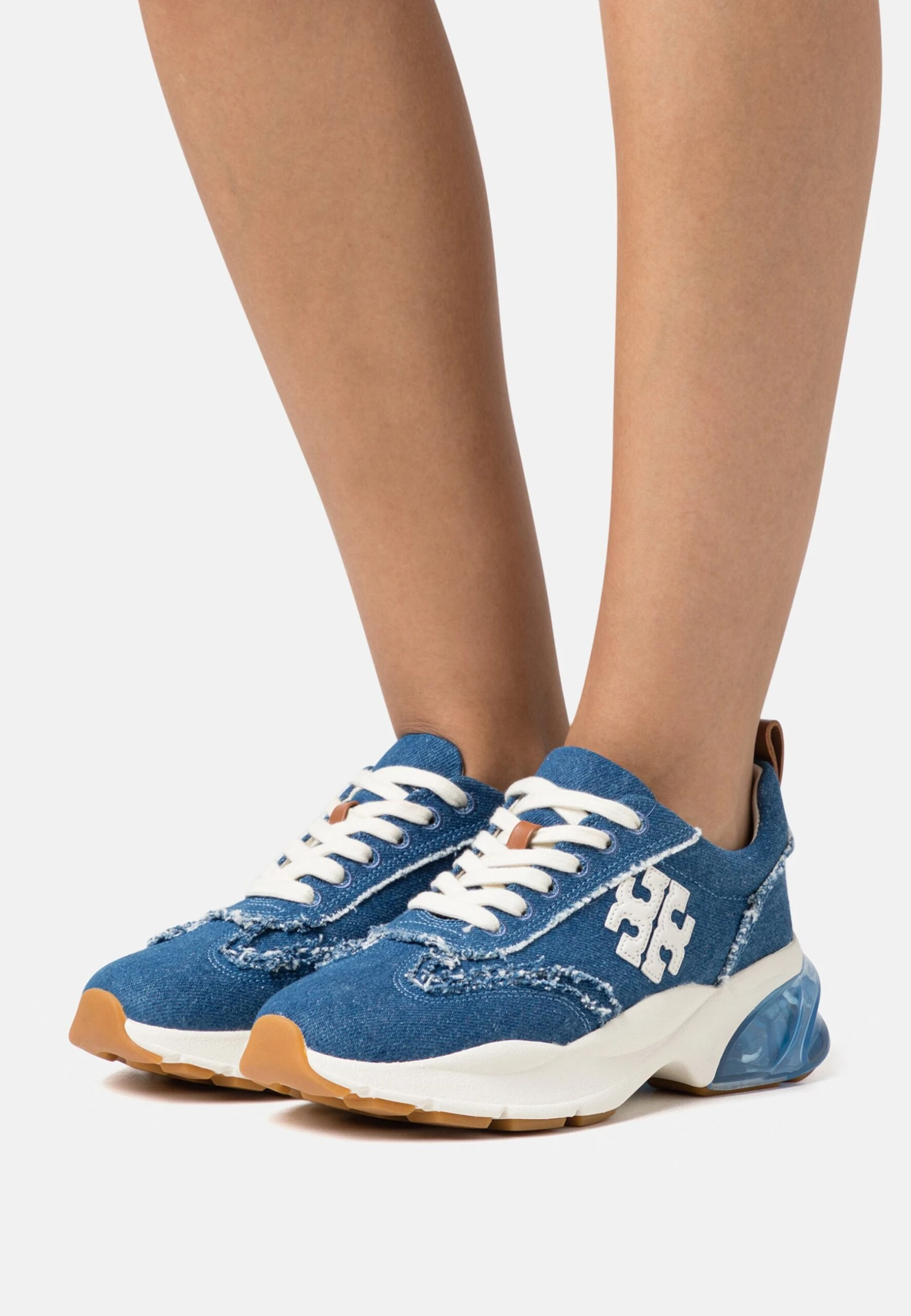 Tory Burch Good Luck Bubble Trainer - Trainers - Azul/New Ivory/Azul 1 Tory Burch Good Luck Bubble Trainer - Trainers - Azul/New Ivory/Azul